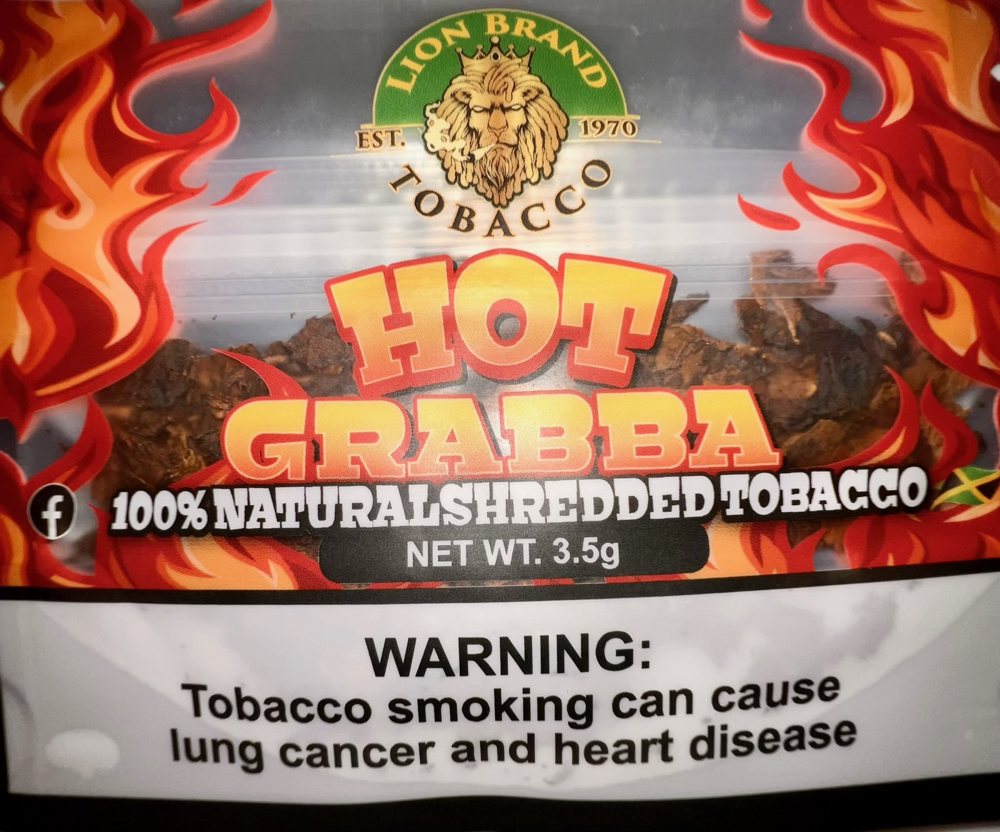 Hot Grabba 3.5g pack, Lion Brand Tobacco